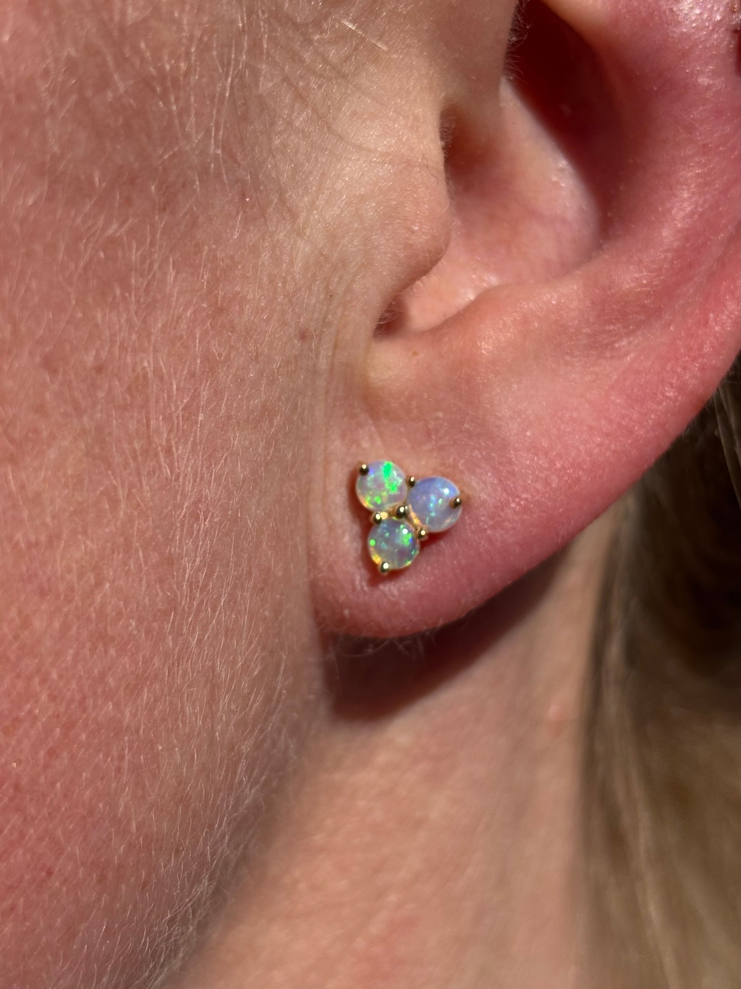 Ocean Trio Earrings - 9k