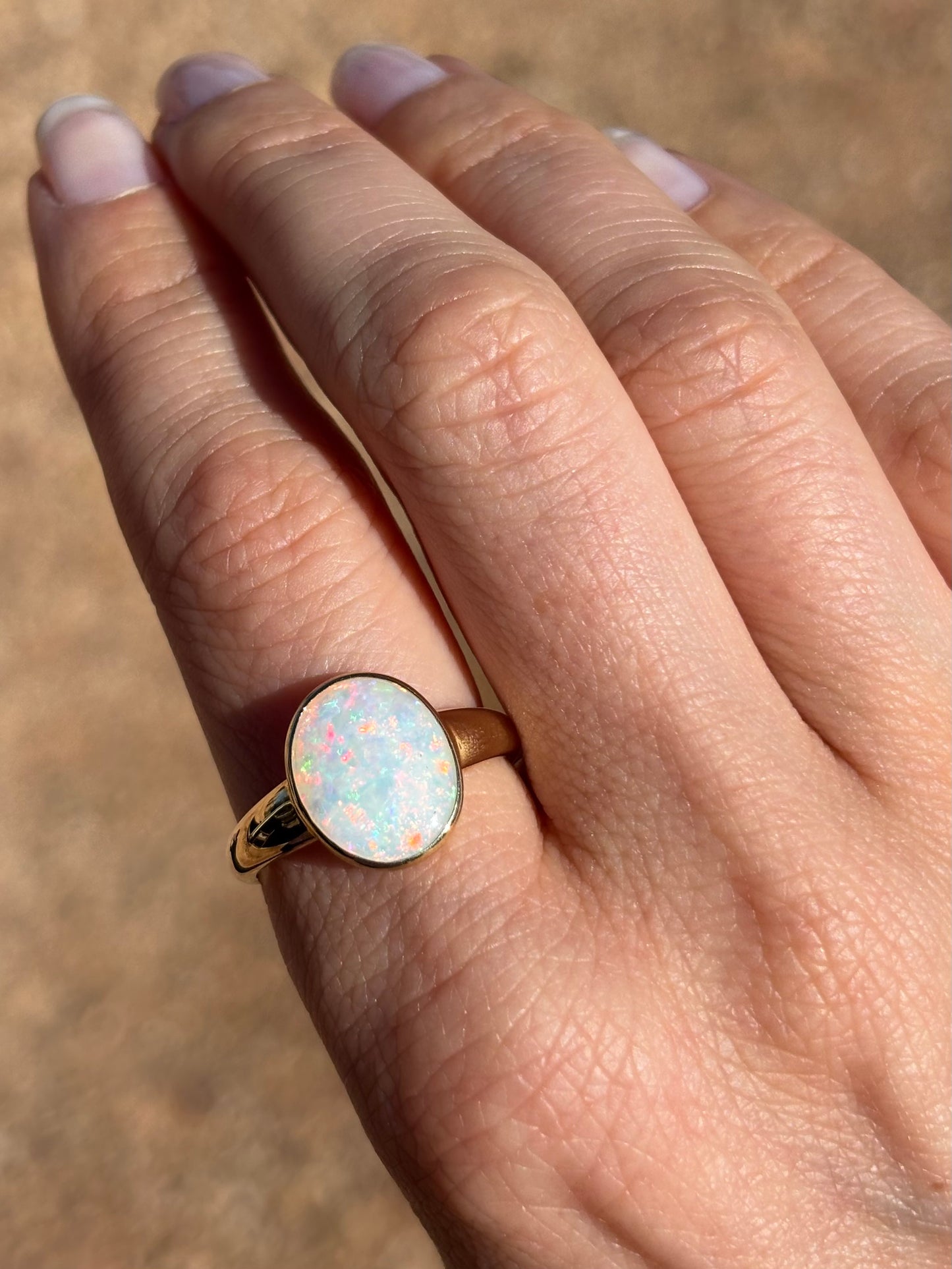 White Haven Ring - 9K Size 8.75, R