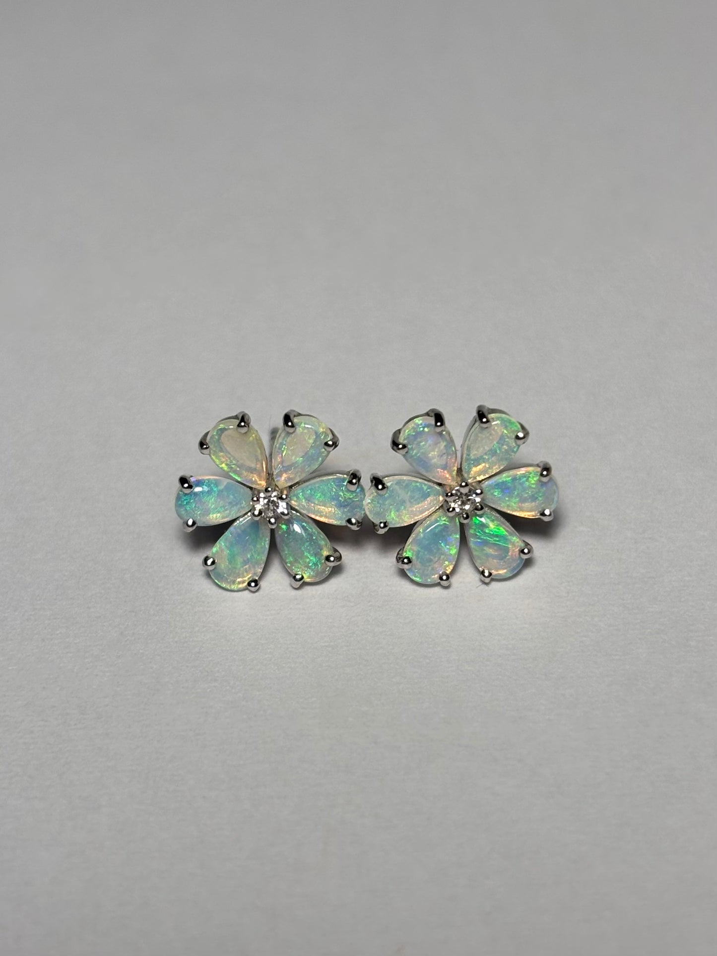 Forget Me Not Earrings - Sterling Silver