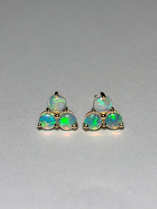 Ocean Trio Earrings - 9k