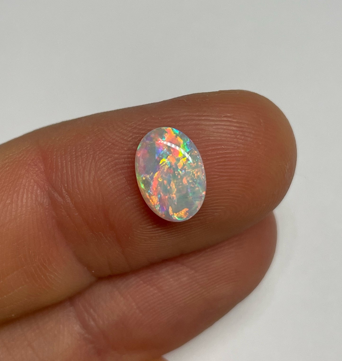 1.5ct Coober Pedy White Crystal Opal