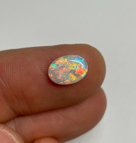 1.5ct Coober Pedy White Crystal Opal