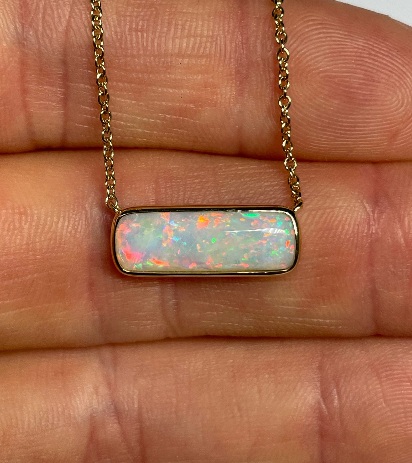 Sunset Glow Necklace - 9k