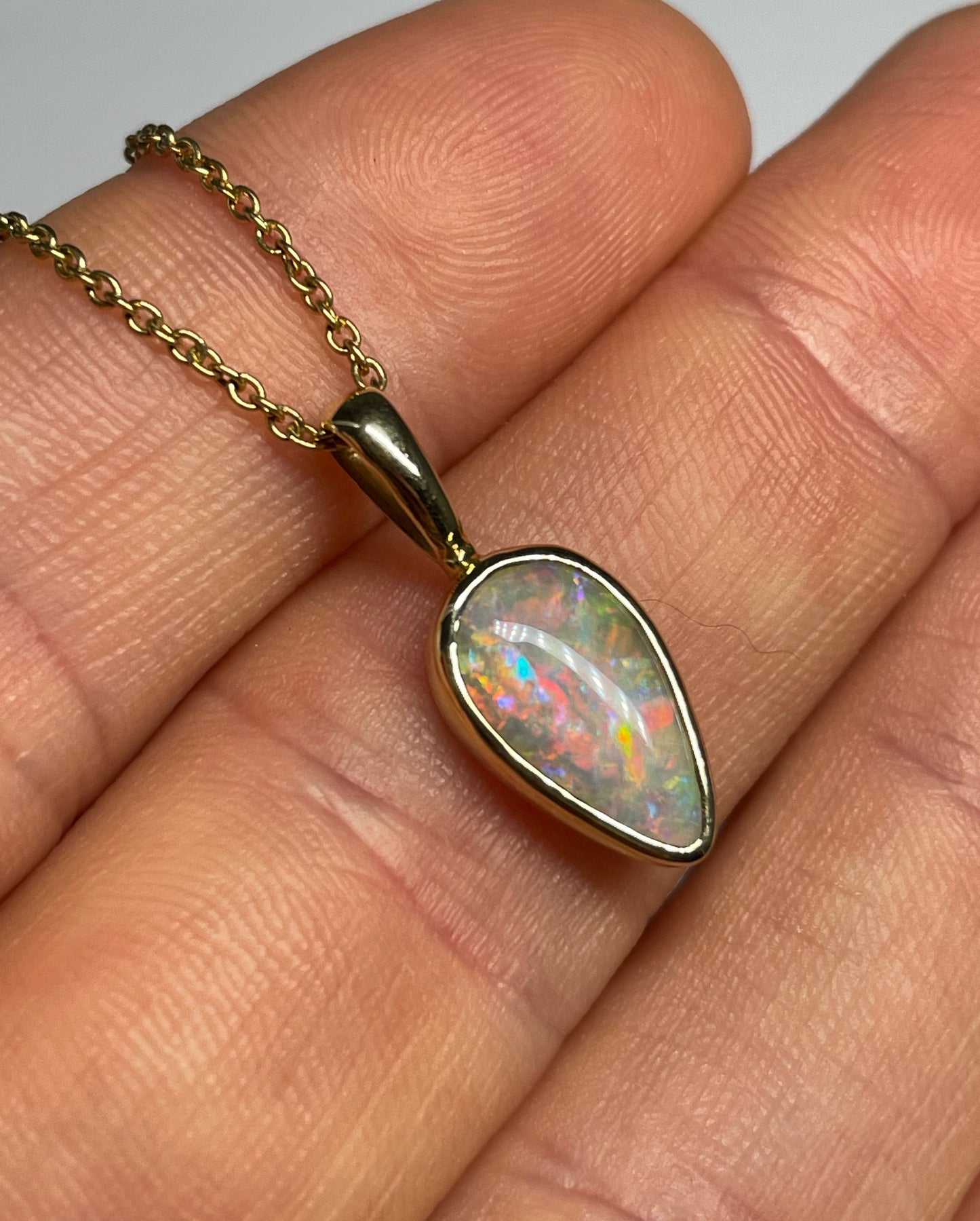 Double Vision Pendant - 14k