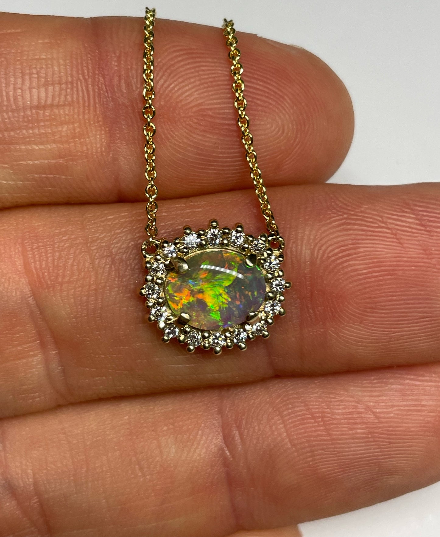 Golden Bloom Necklace - 14k