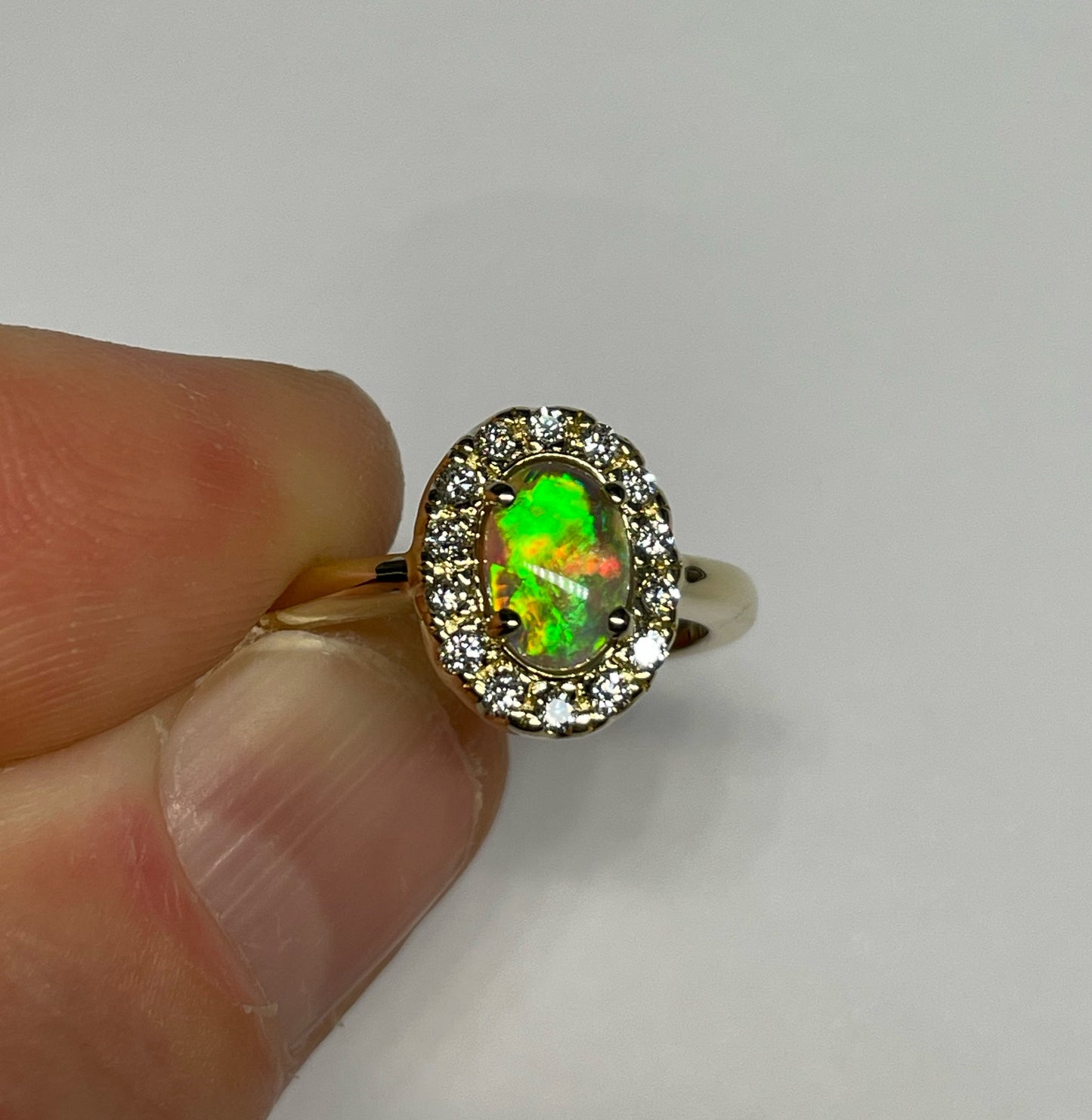 Golden Aura Ring - 14k Size 6.25, M