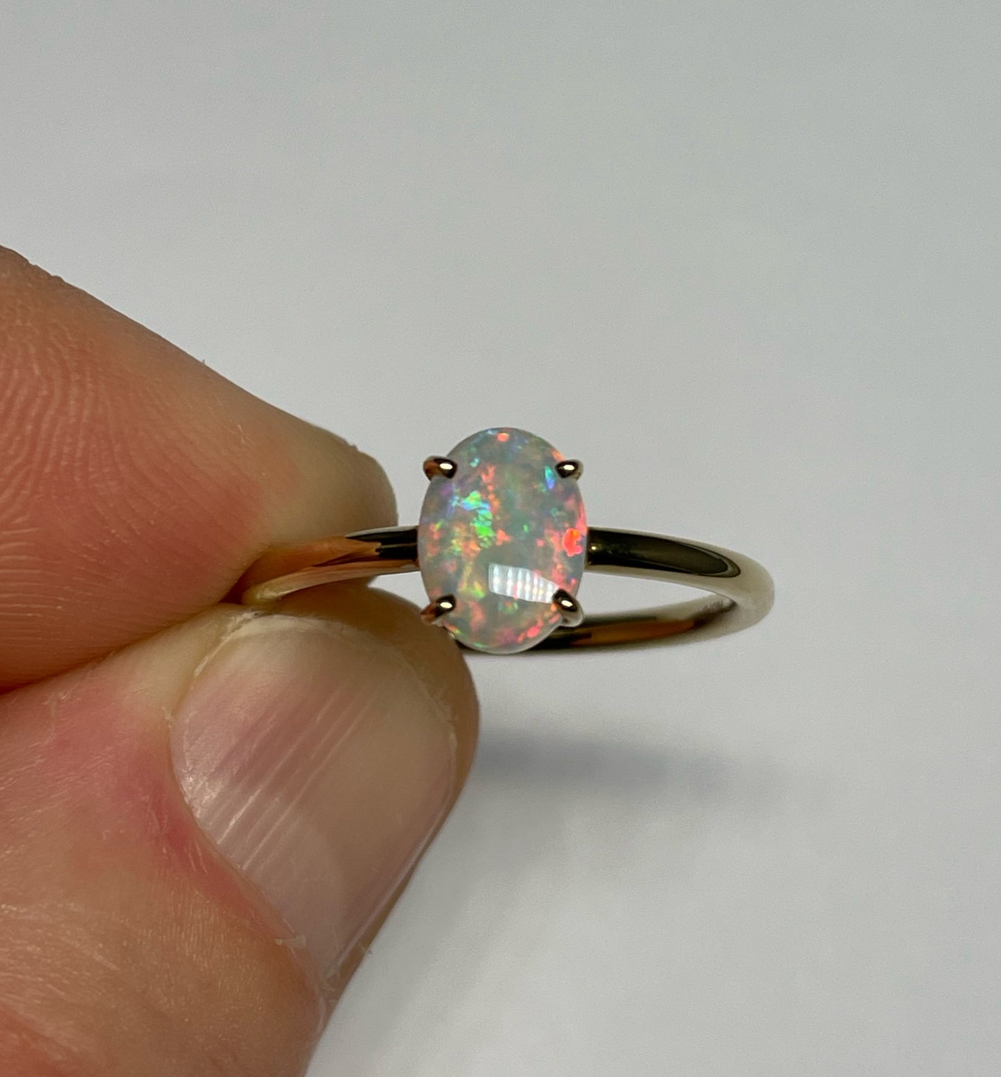 Strawberry Fields Ring - 9K Size 9, S
