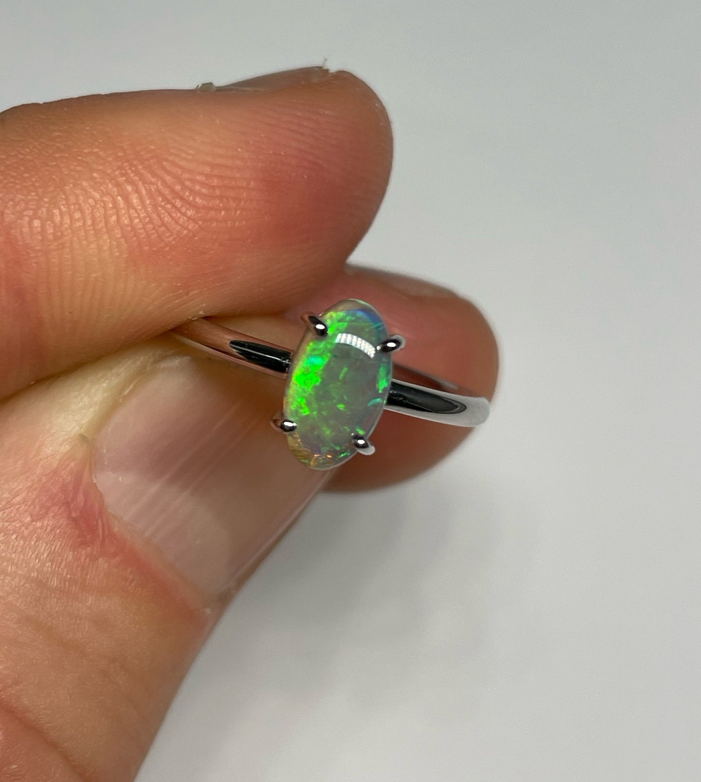 Leprechaun Ring - Sterling Silver, Size 5.5, L