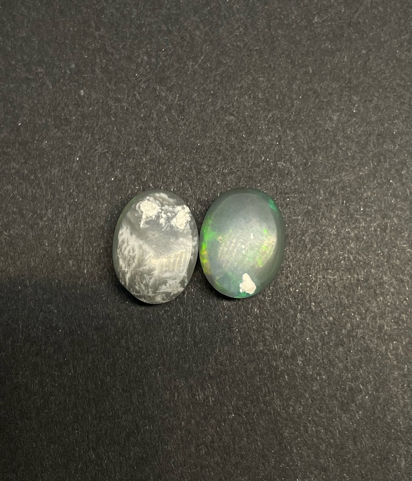 5.3ct Lightning Ridge Black Opal Pair