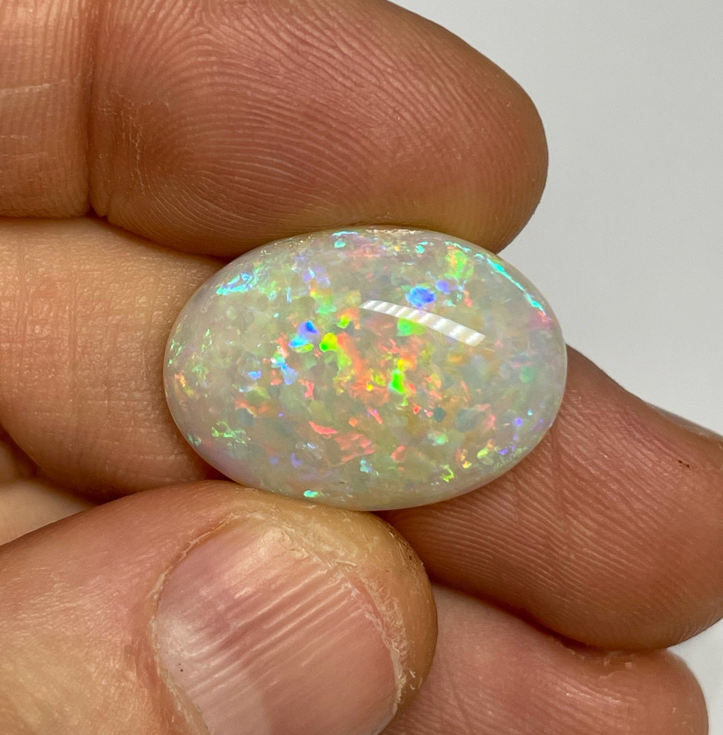 14.5ct Coober Pedy White Opal