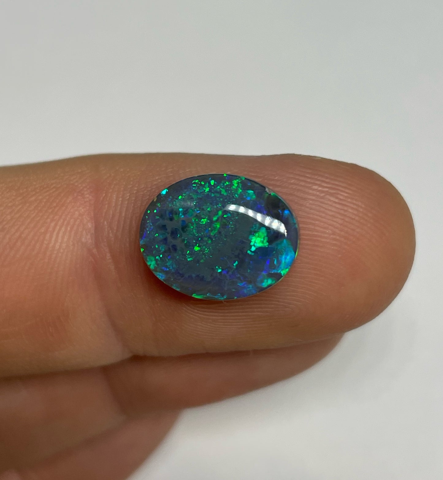4.1ct Lightning Ridge Black Opal