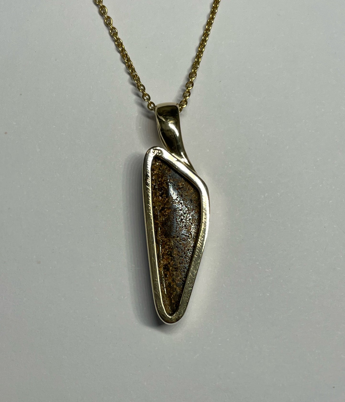 Northern Lights Pendant - 14k Gold