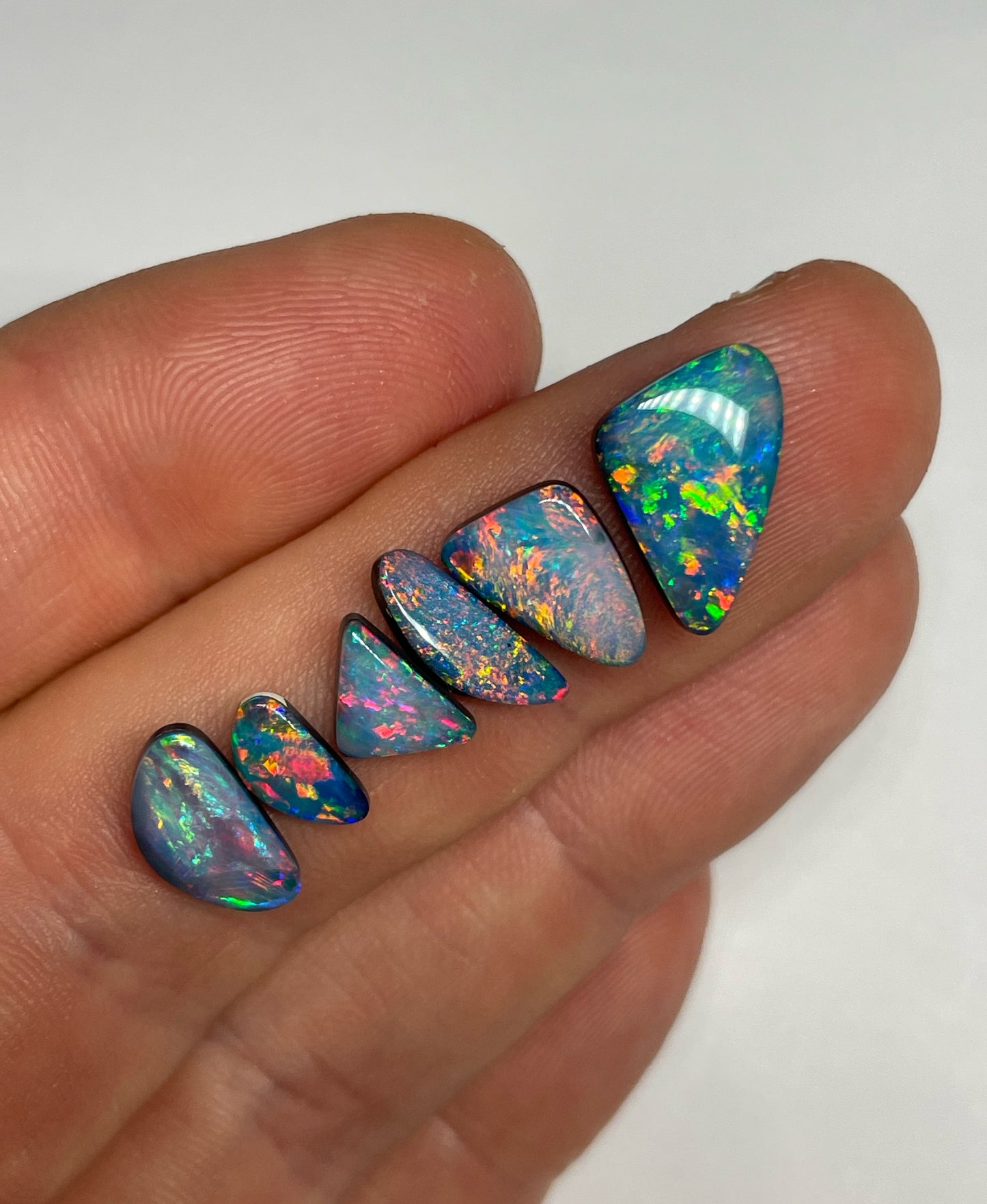 7.7ct Opal Doublet Parcel
