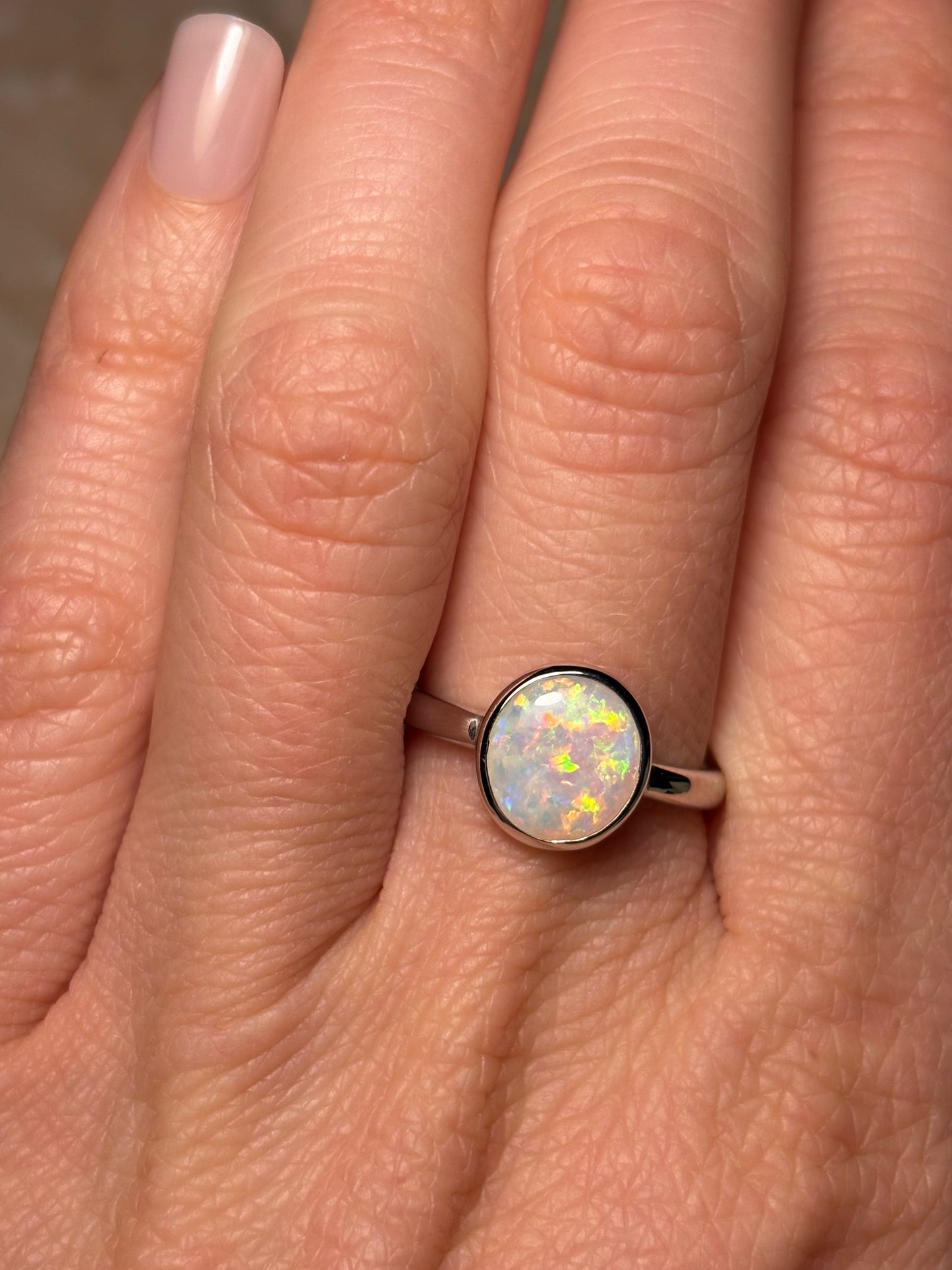 Cockatoo Ring - Sterling Silver, Size 6.75, N