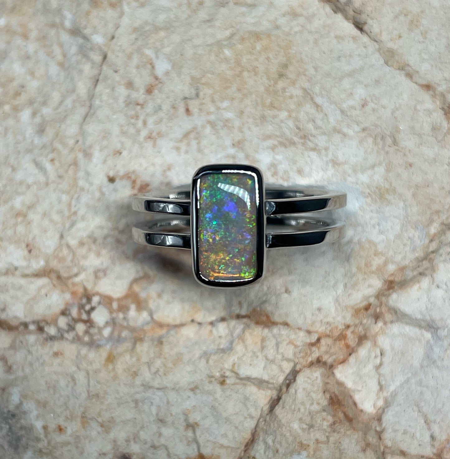 Purple Haze Ring - Sterling Silver, Size 6.25, M