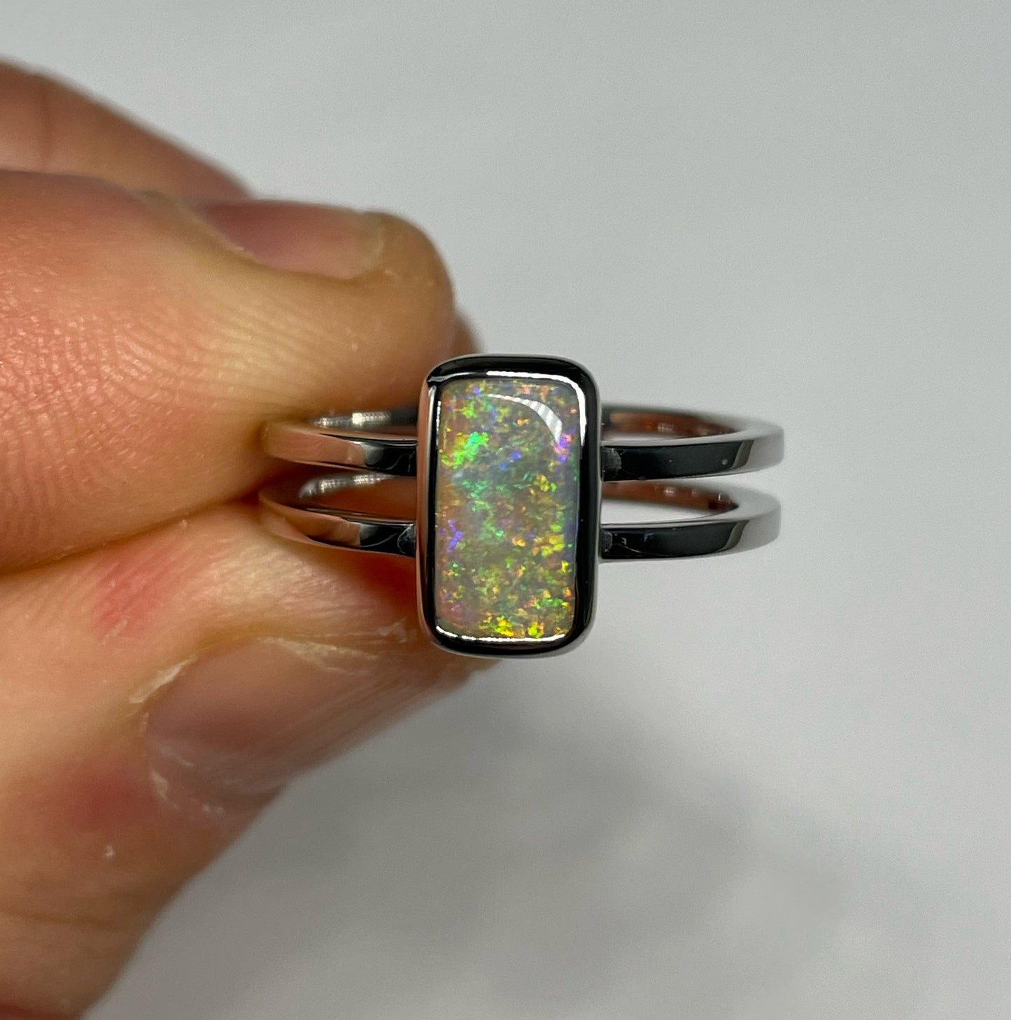 Purple Haze Ring - Sterling Silver, Size 6.25, M