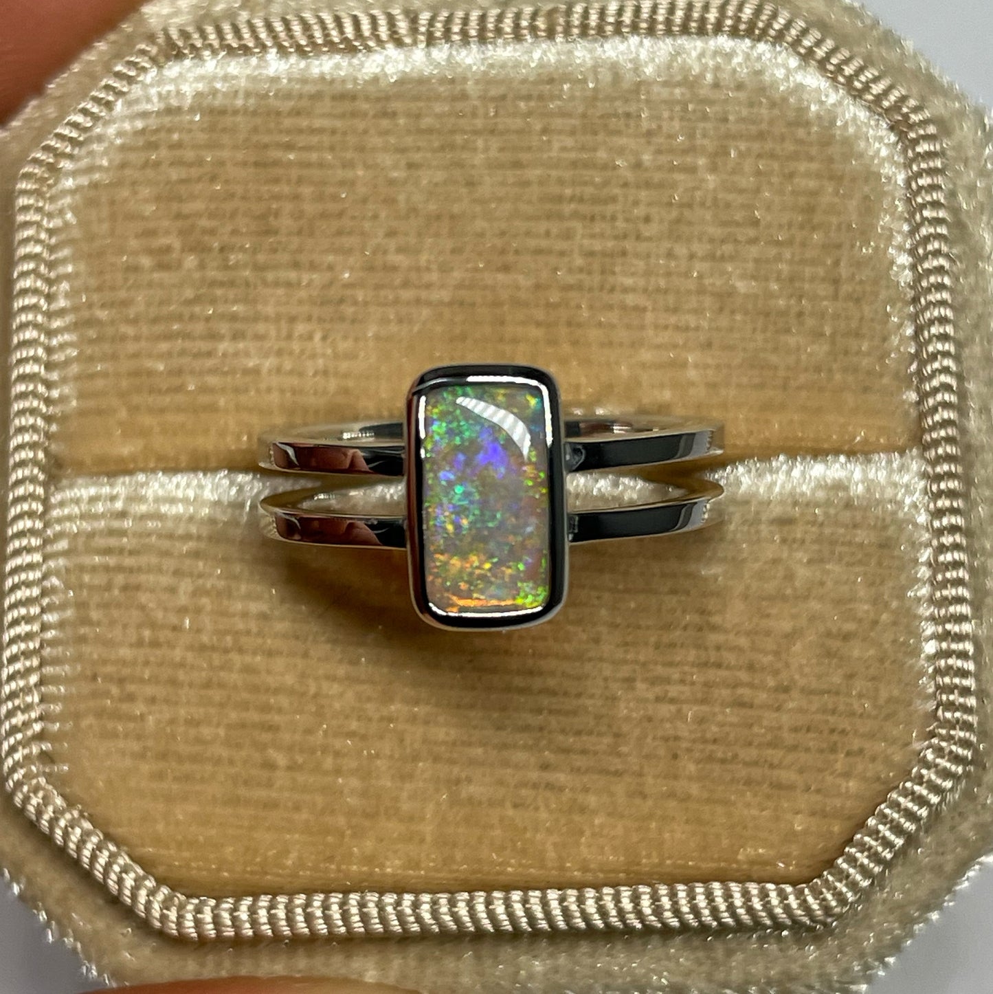 Purple Haze Ring - Sterling Silver, Size 6.25, M