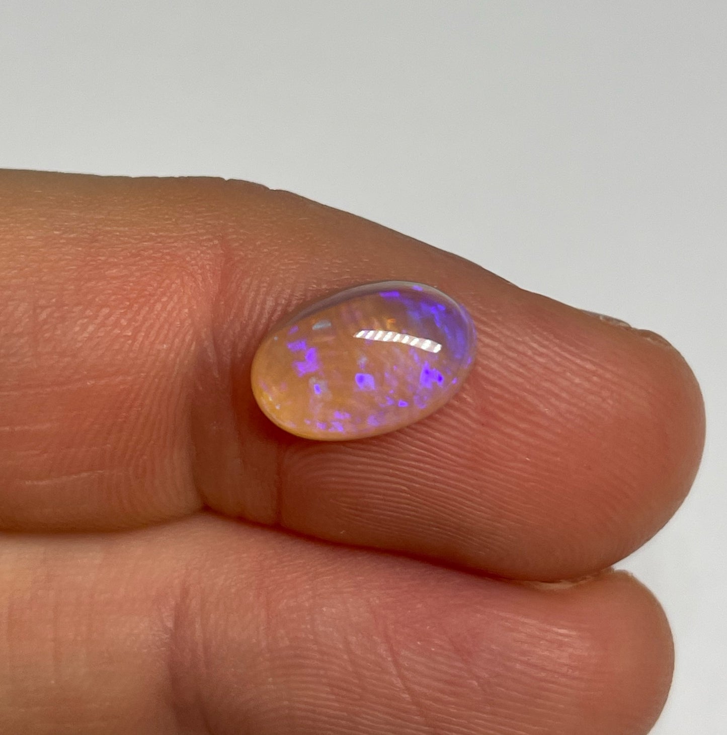 2.3ct Lightning Ridge Crystal Opal