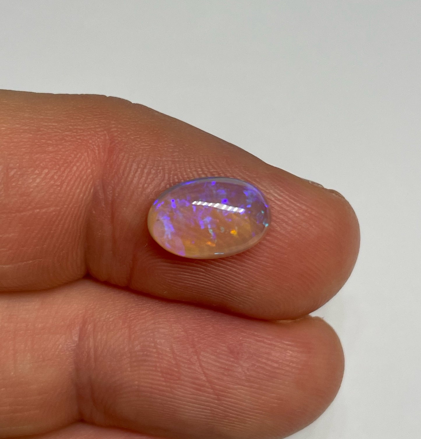 2.3ct Lightning Ridge Crystal Opal