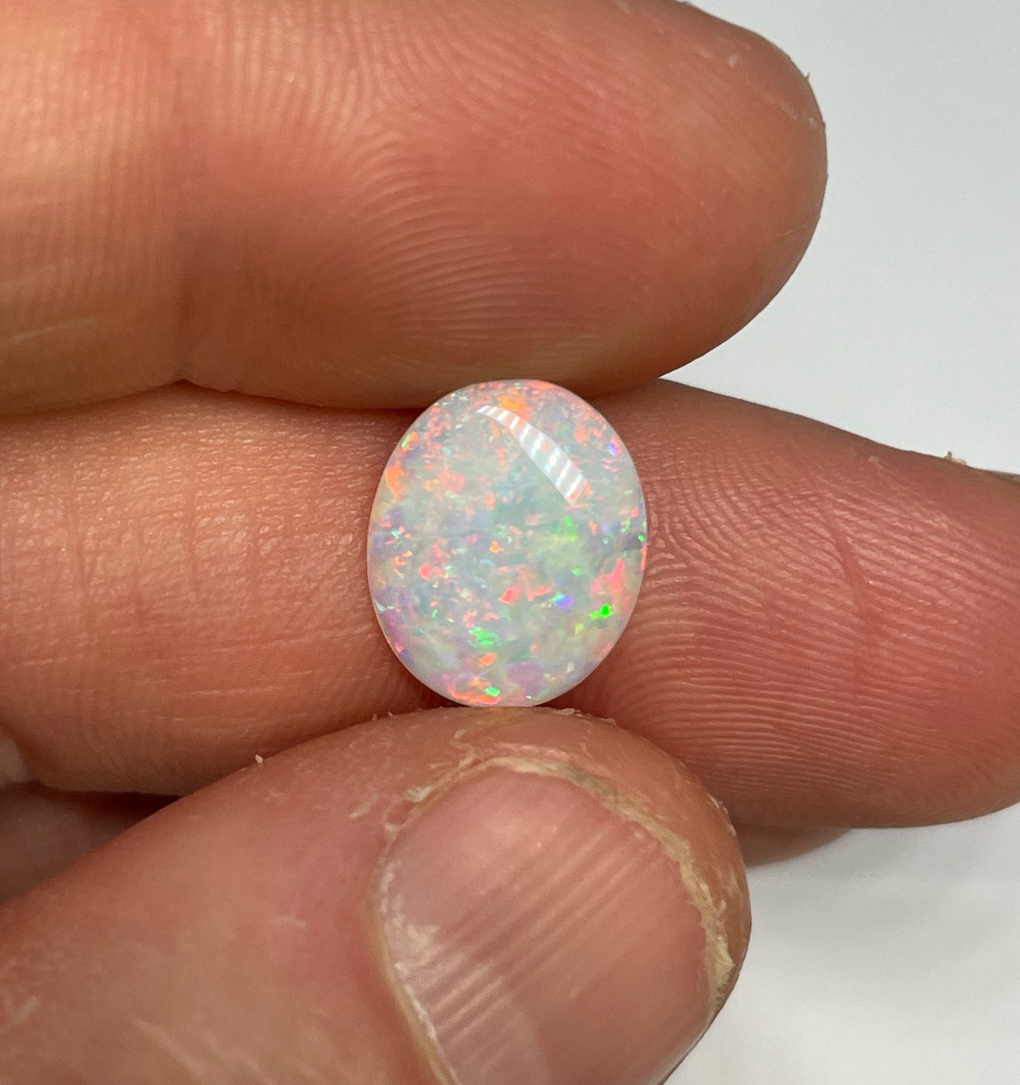 2.1ct Coober Pedy White Opal