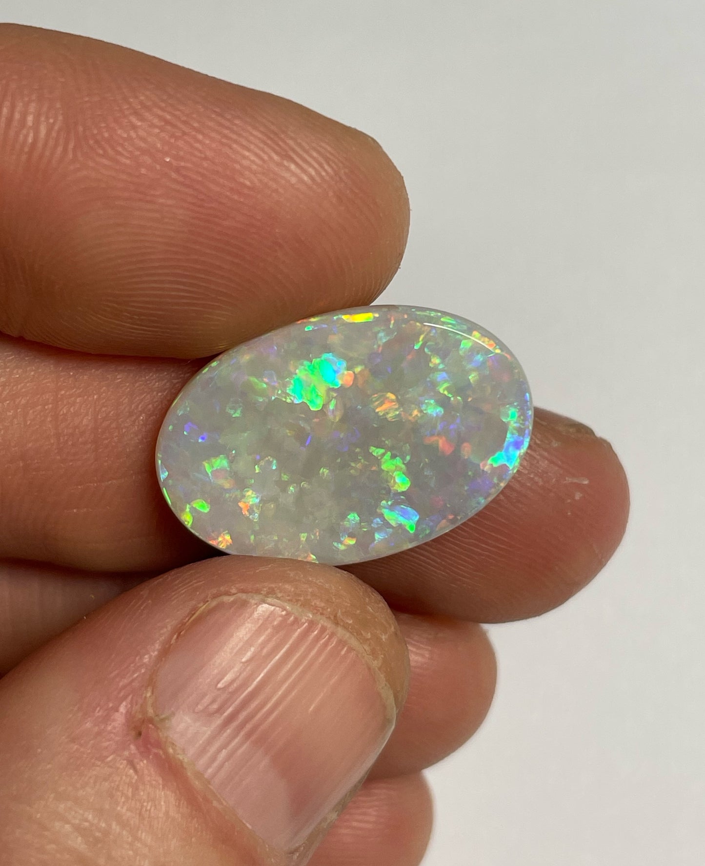10.5ct Coober Pedy White Opal