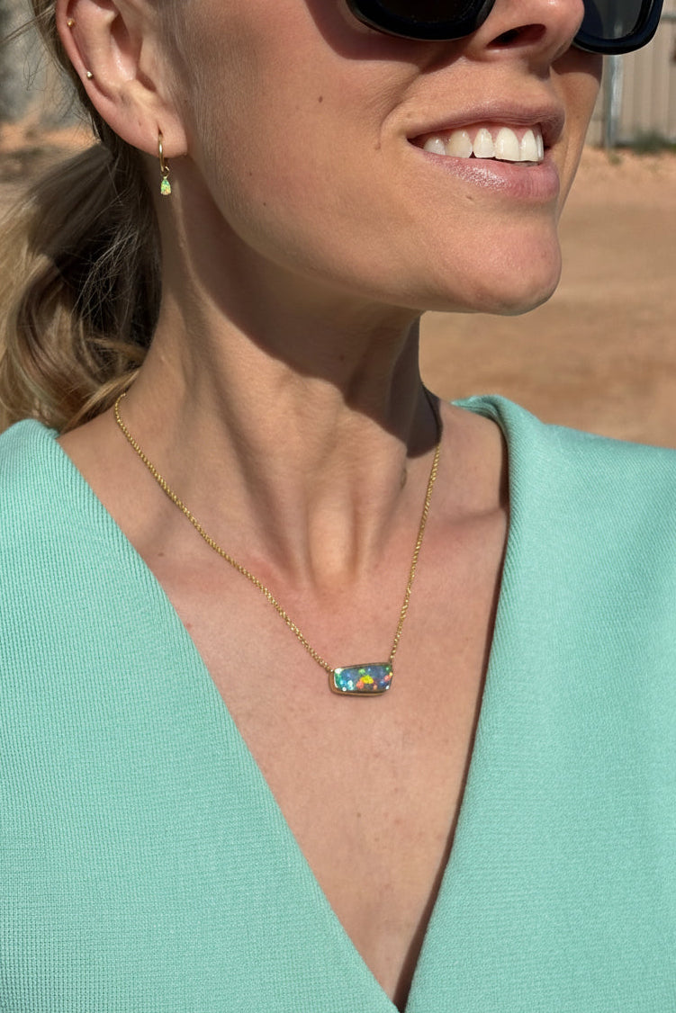 Kaleidoscope Necklace - 14k