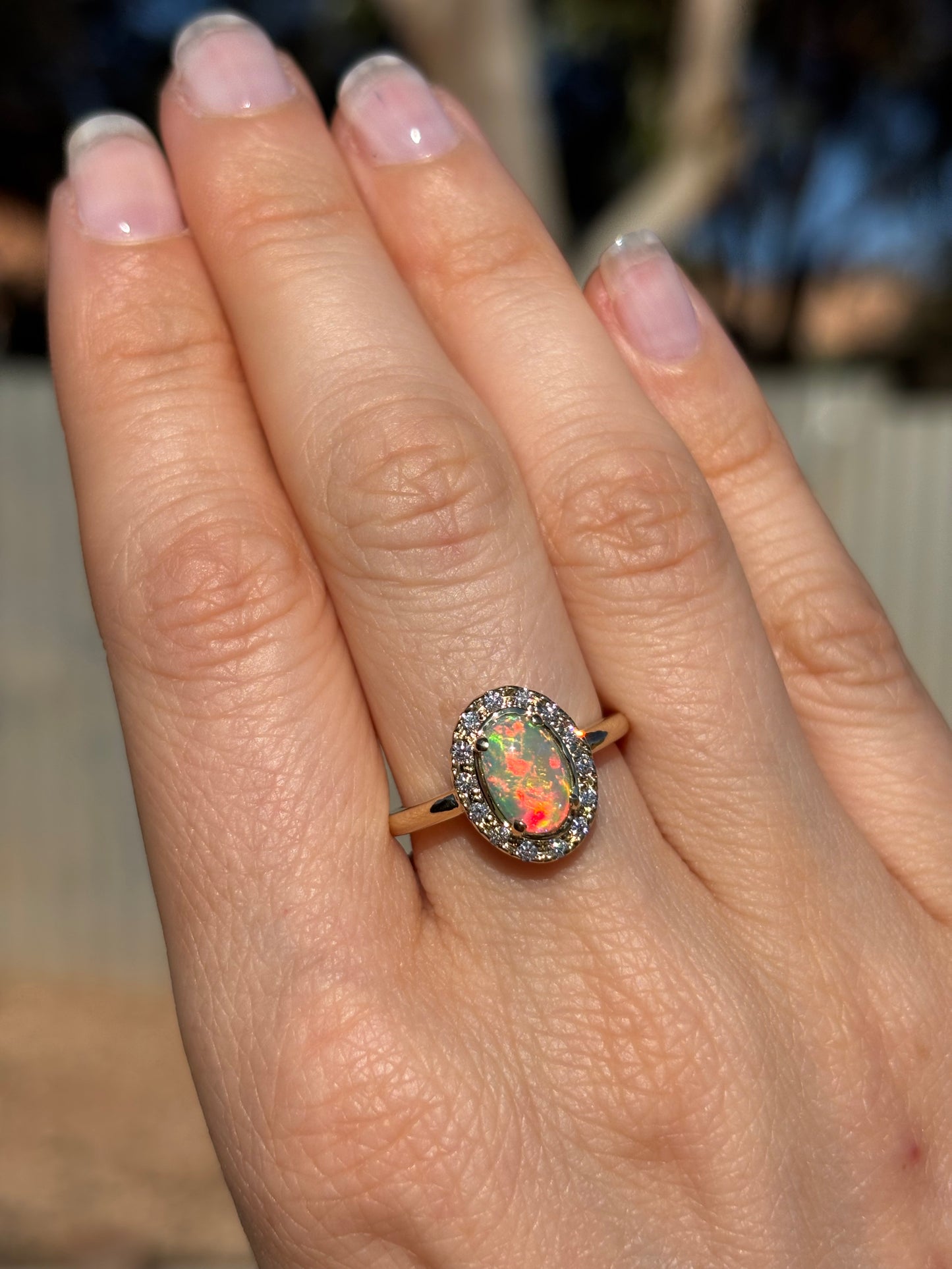 Vow of Fire Ring - 14k Size 6.5, M