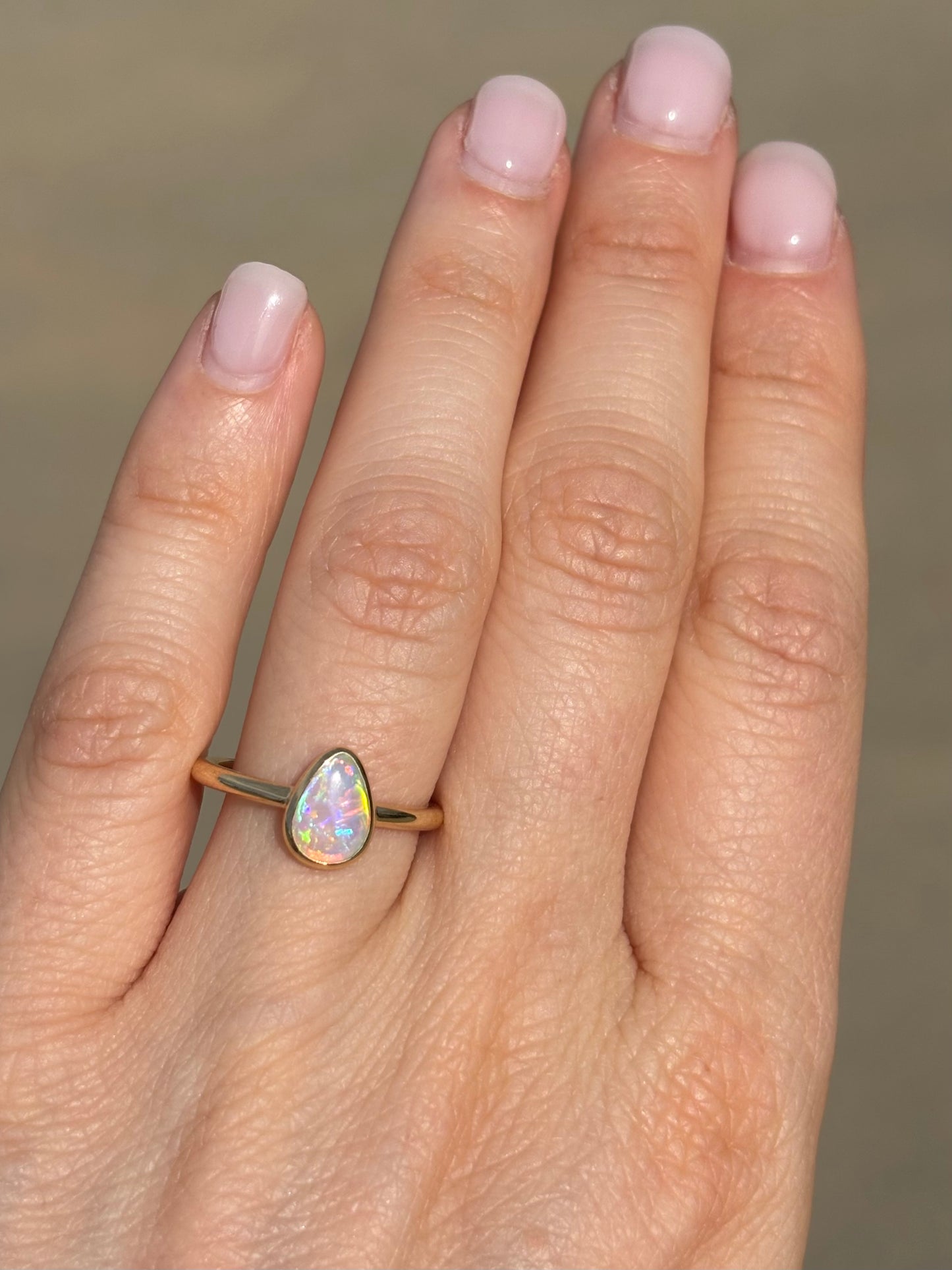Opal Dreamer Ring - 14k, Size 6, M