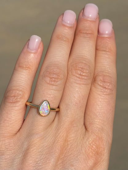 Opal Dreamer Ring - 14k, Size 6, M