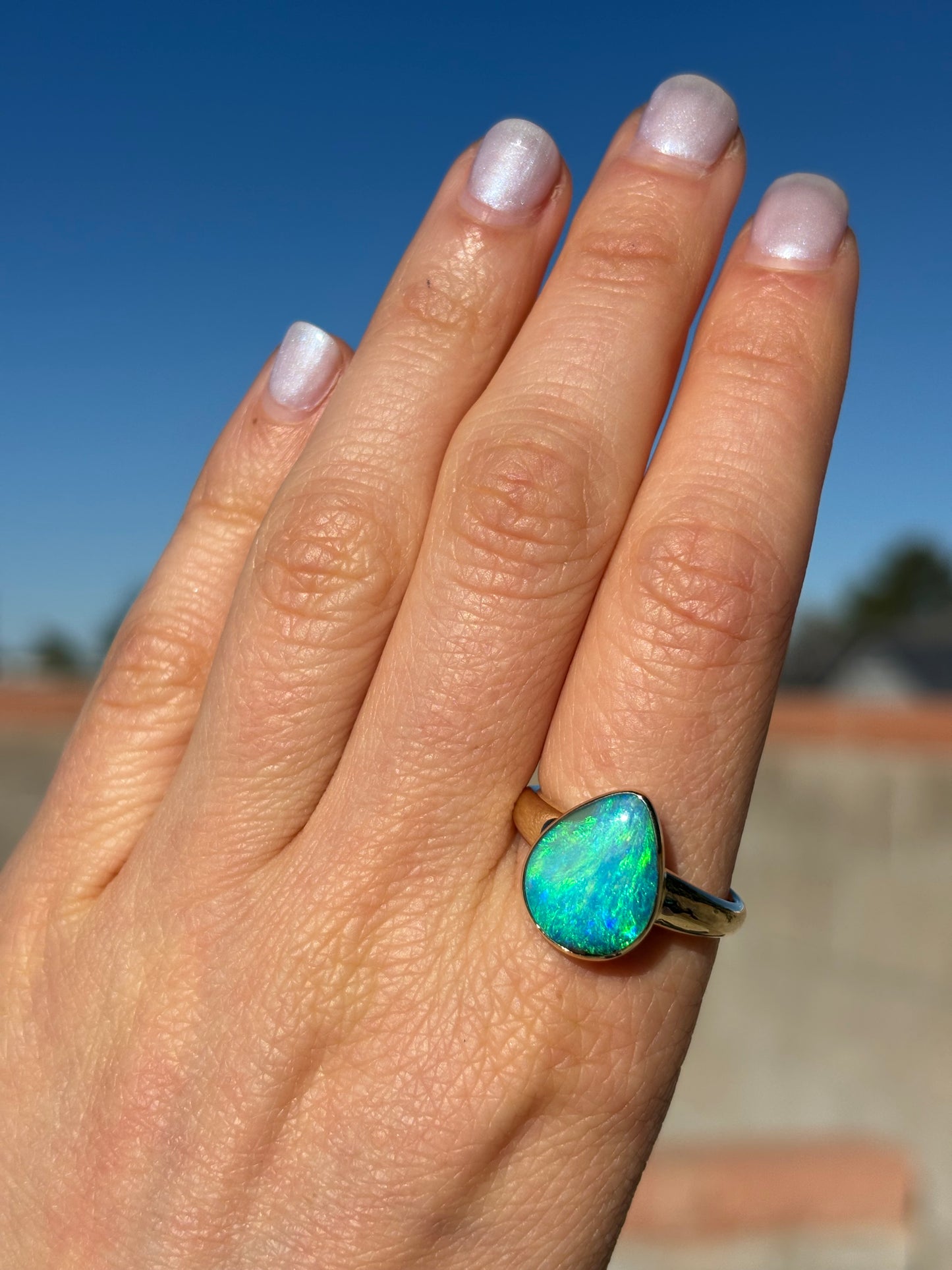 Tropical Paradise Ring - 9K Size 10/T