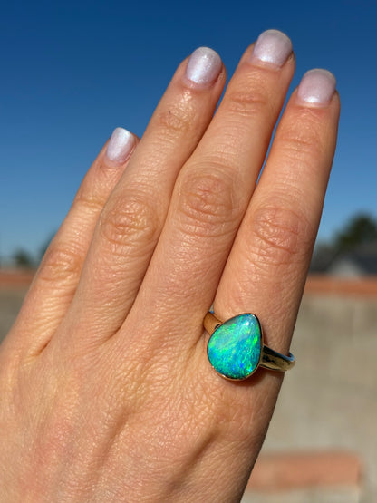 Tropical Paradise Ring - 9K Size 10/T