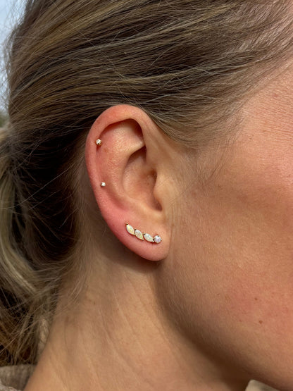 Celestial Climber Earrings - 9k