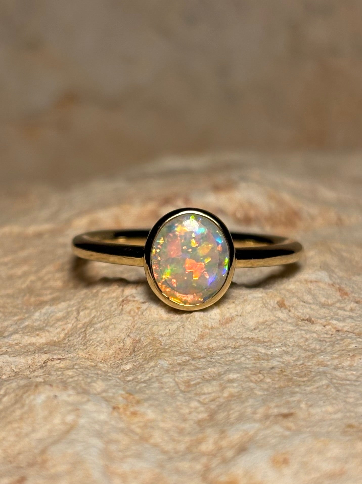 Pink Paradise Ring - 14k, Size 5, K