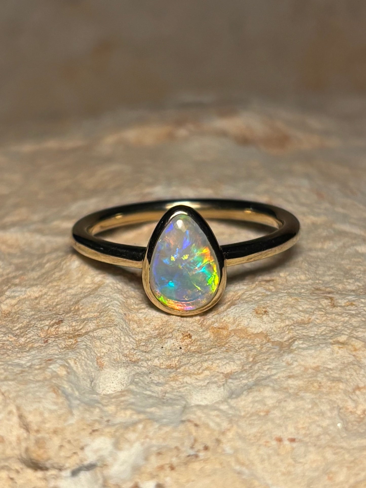 Opal Dreamer Ring - 14k, Size 6, M