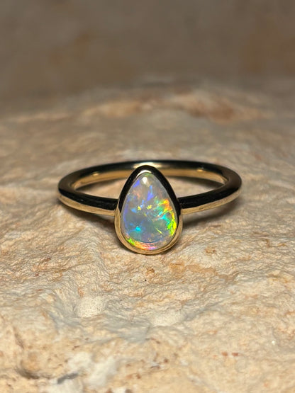 Opal Dreamer Ring - 14k, Size 6, M