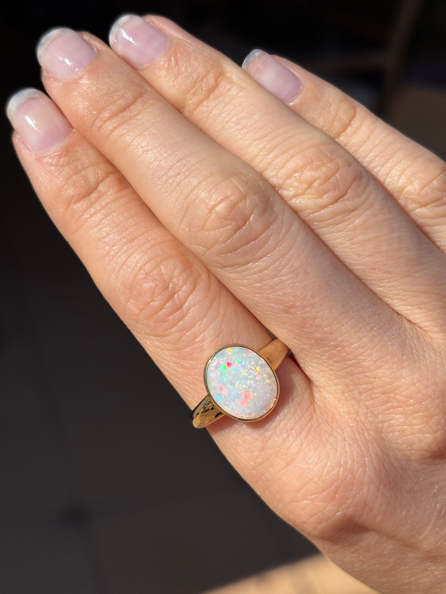 White Haven Ring - 9K Size 8.75, R