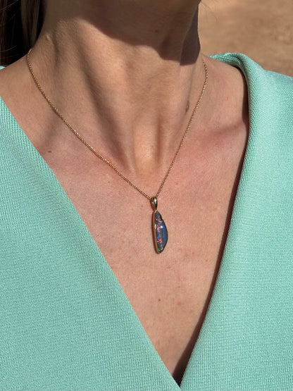 Celestial Drop Pendant - 9k