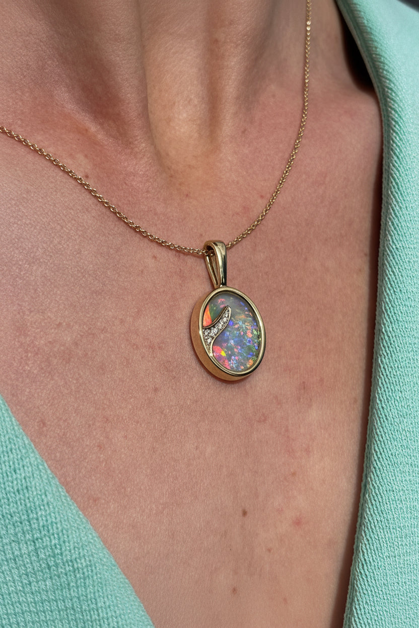Inferno Necklace - 14k