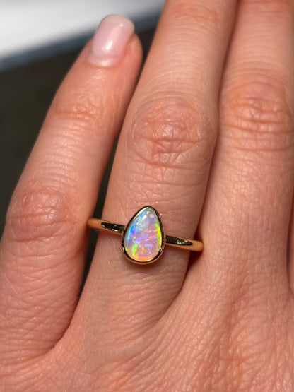 Opal Dreamer Ring - 14k, Size 6, M