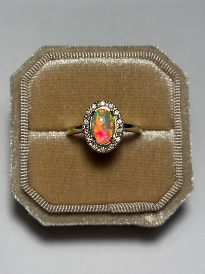 Vow of Fire Ring - 14k Size 6.5, M