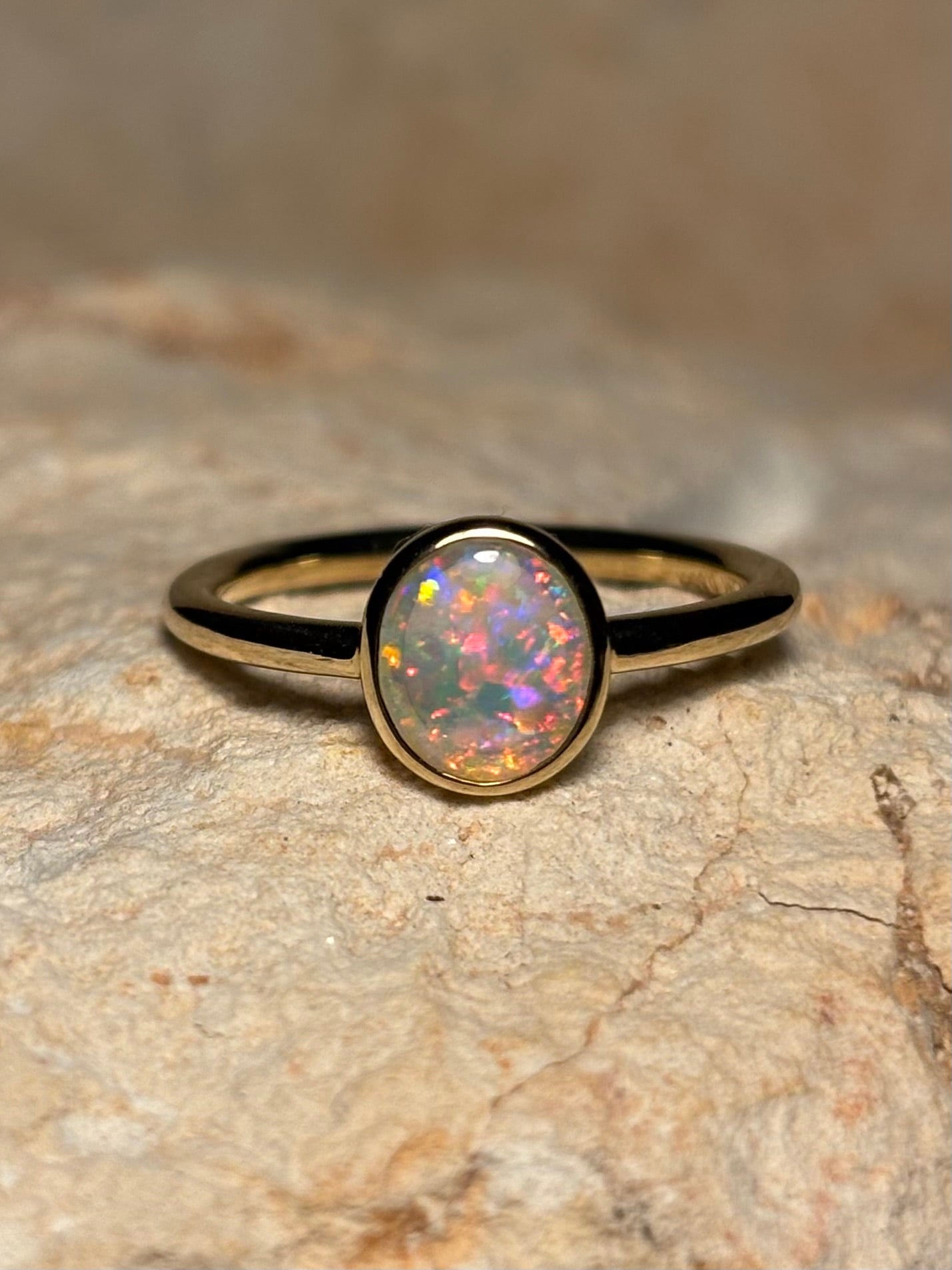 Pink Paradise Ring - 14k, Size 5, K