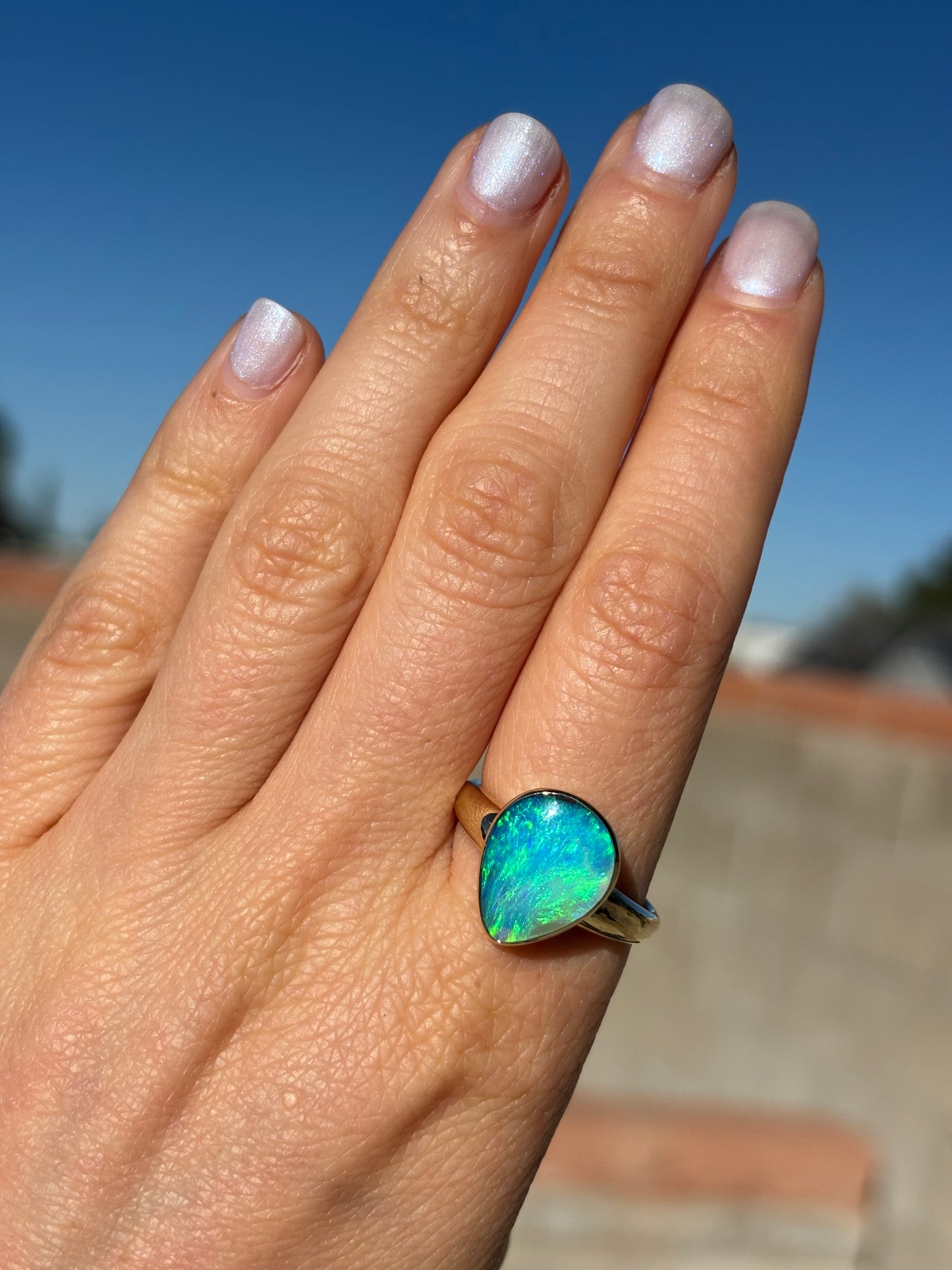 Tropical Paradise Ring - 9K Size 10/T