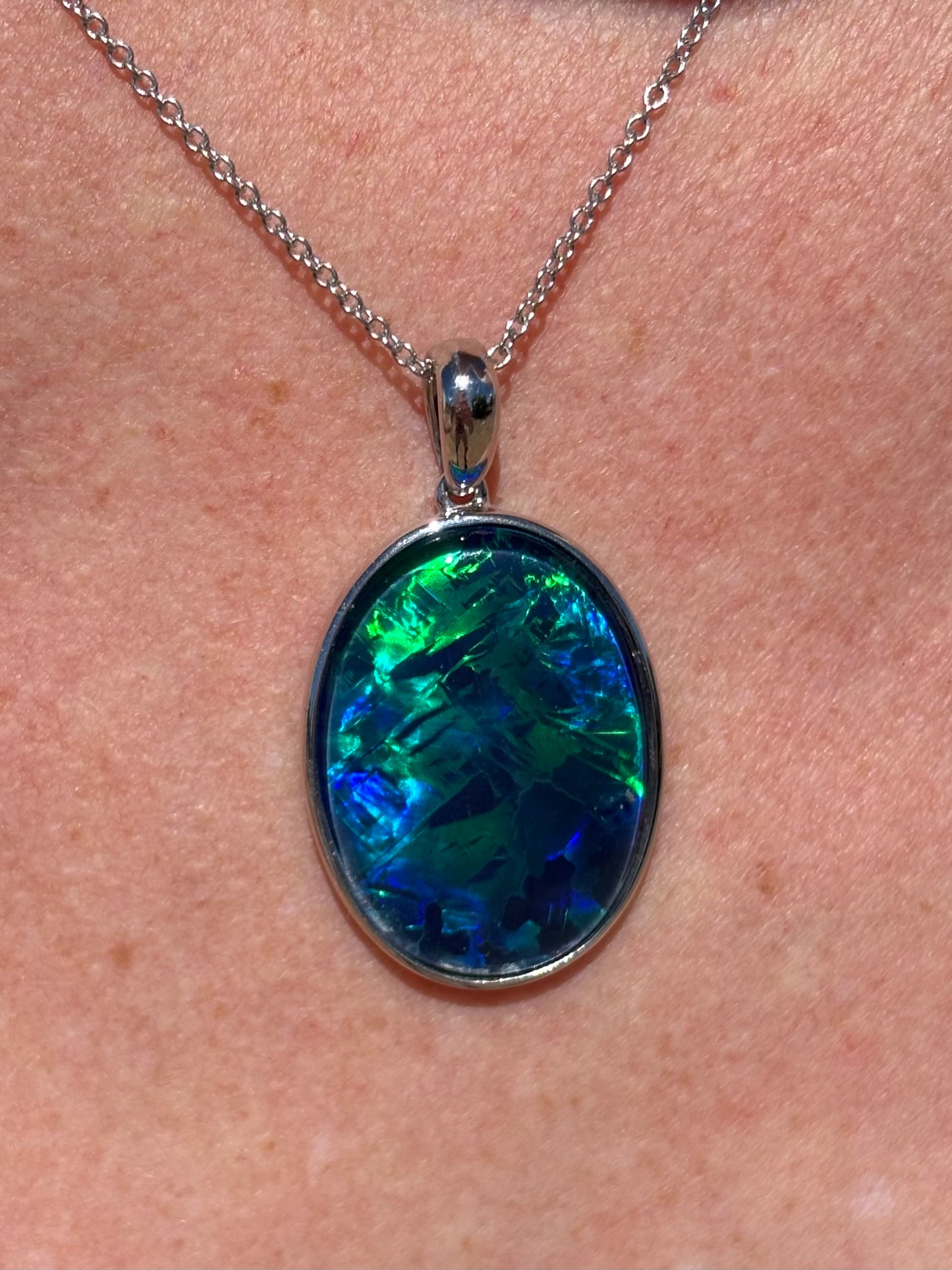 Pacific Pendant - sterling silver