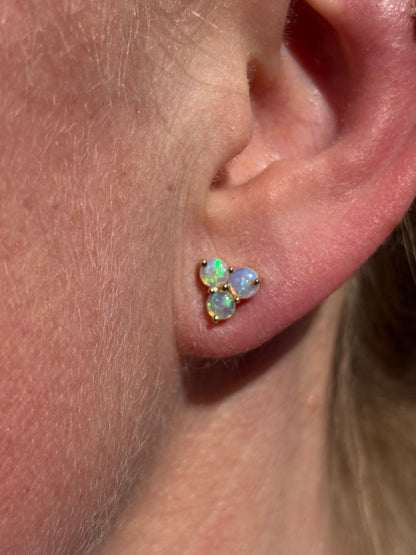 Ocean Trio Earrings - 9k
