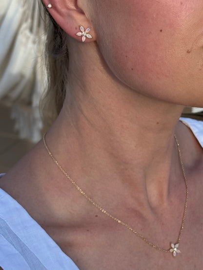 Jasmine Necklace - 9k