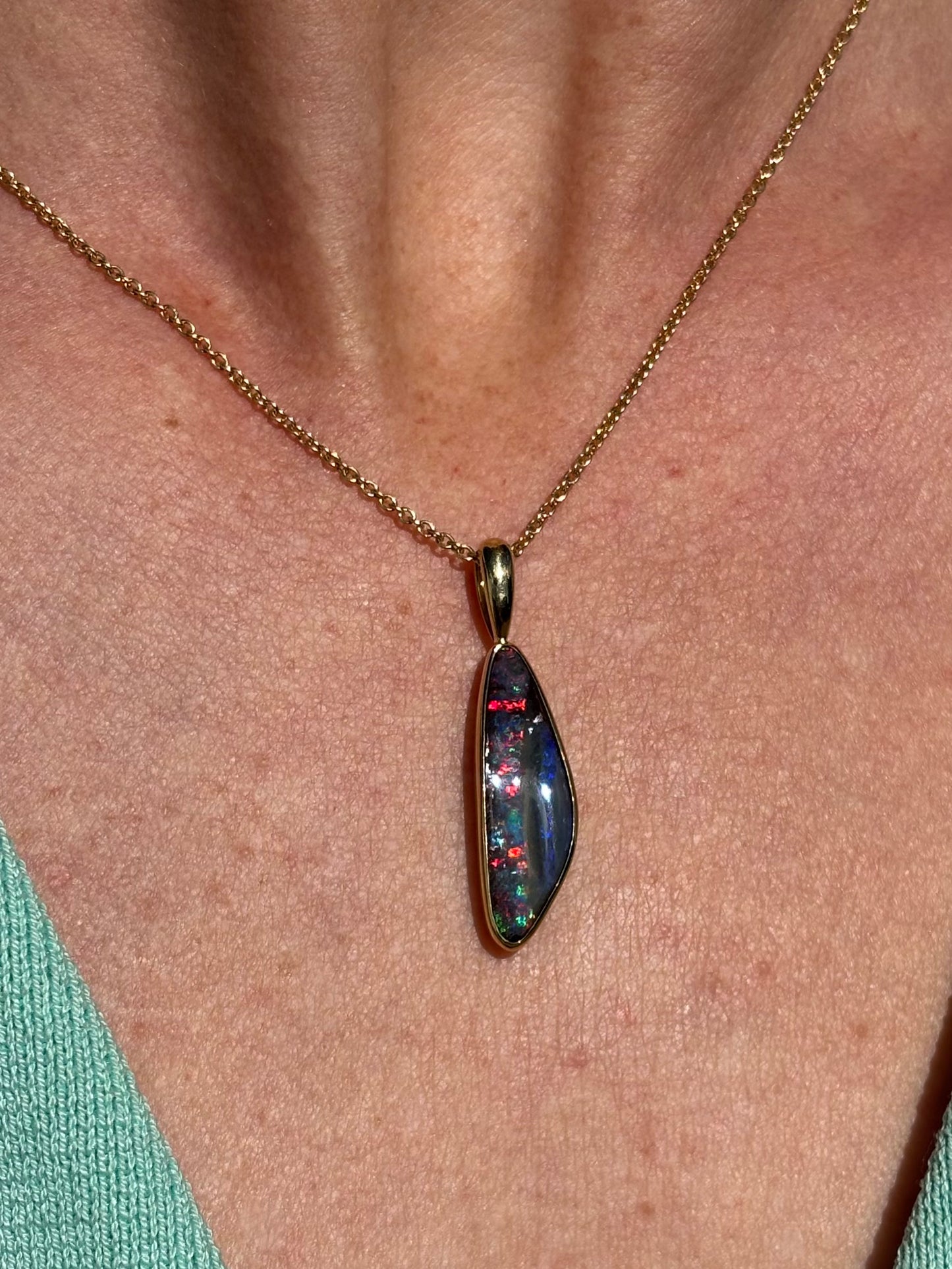 Celestial Drop Pendant - 9k