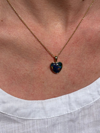 Heart of Gold Pendant - 9k