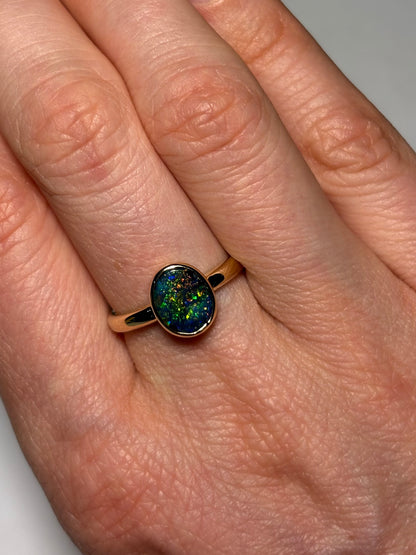 Starry Night Ring - 14k Size 6.75, N