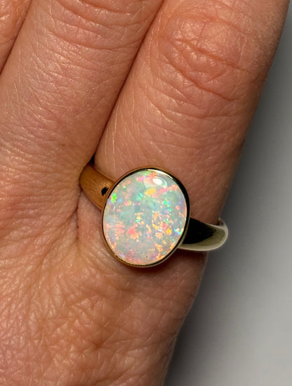 White Haven Ring - 9K Size 8.75, R