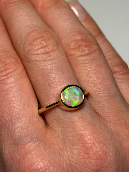 East West Ring - 14k Size 7.5, P